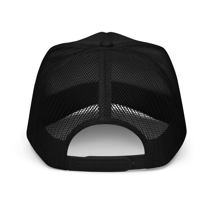 Foam Black Trucker Hat - Feed Your Focus