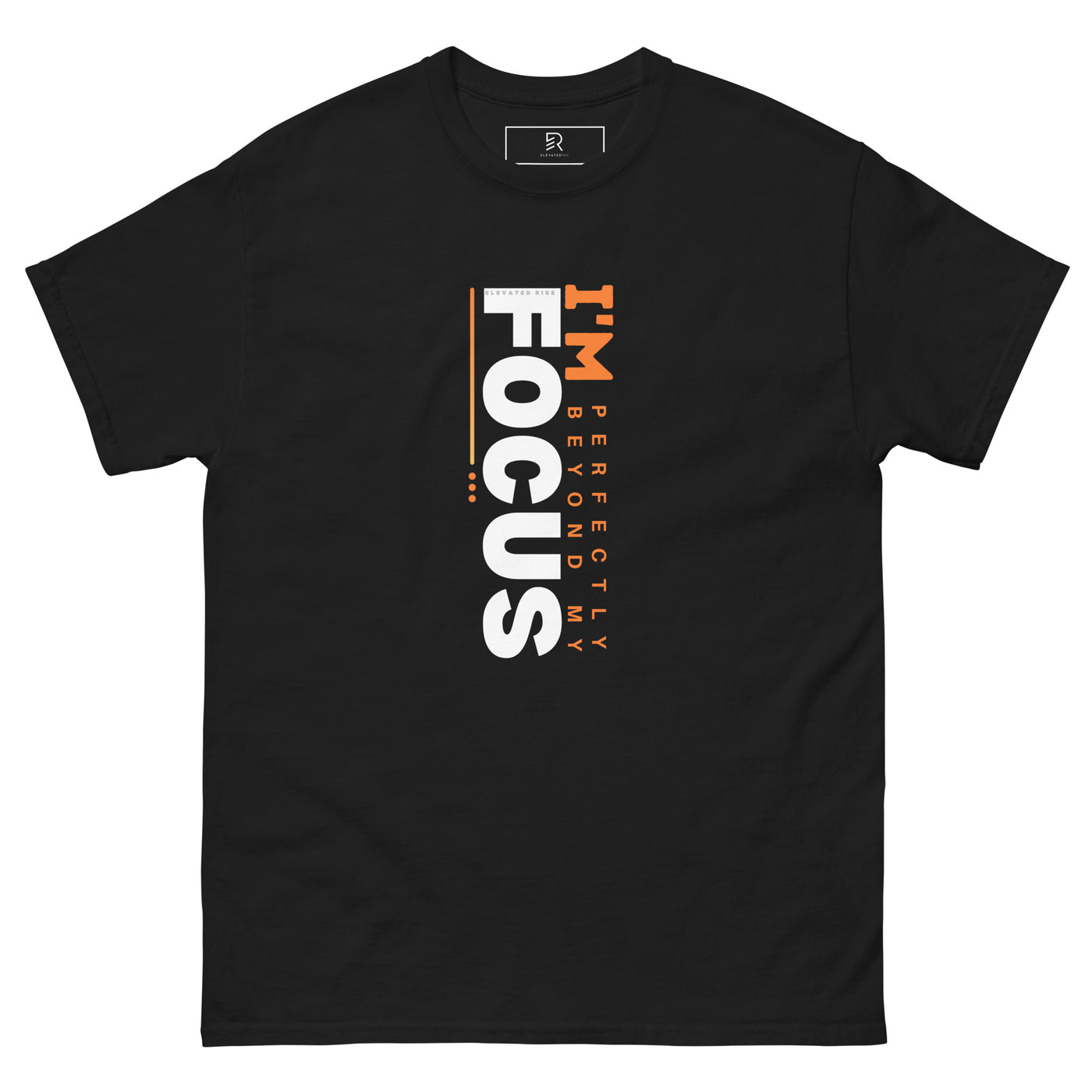 Men’s Classic Black Tee - I'm Focus