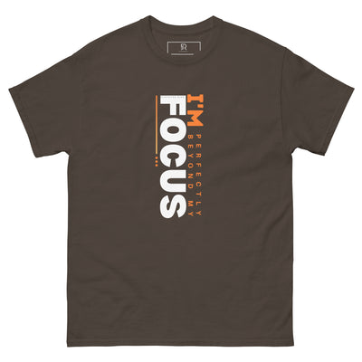 Men’s Classic Dark Choco Tee - I'm Focus