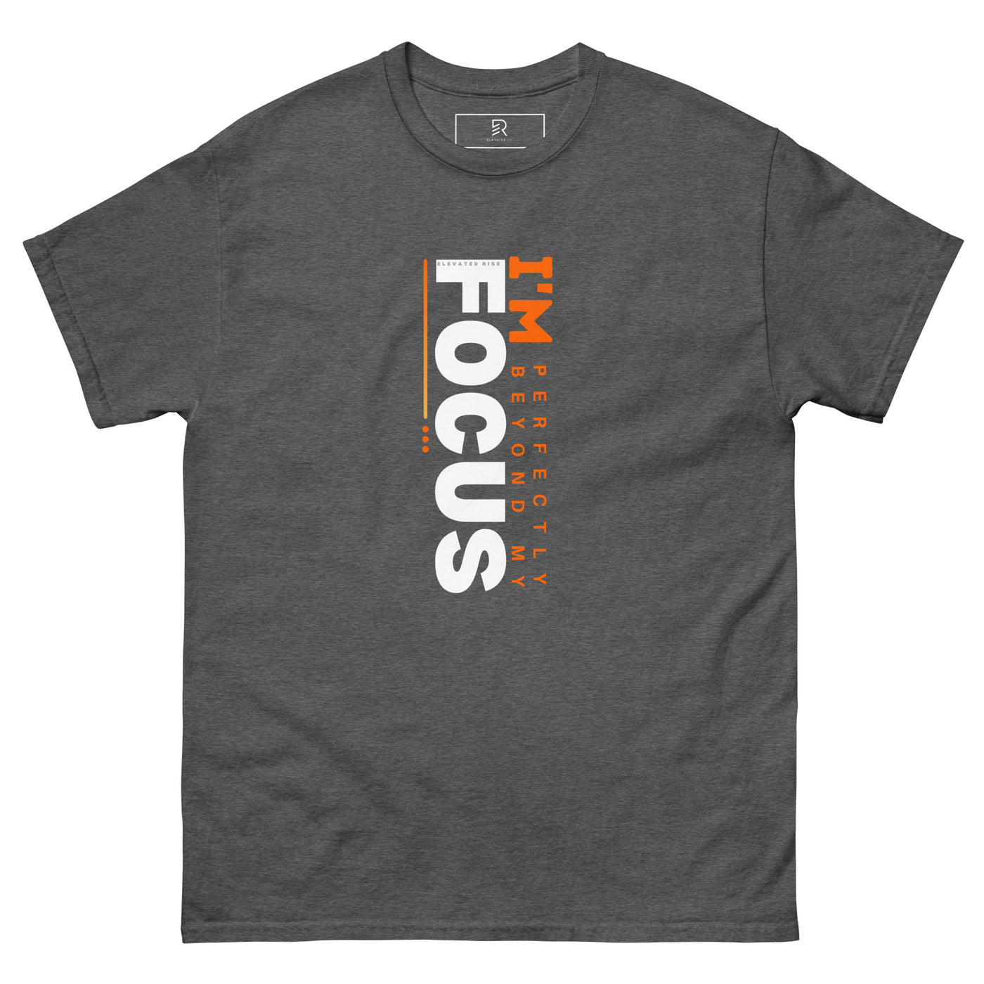 Men’s Classic Dark Grey Tee - I'm Focus