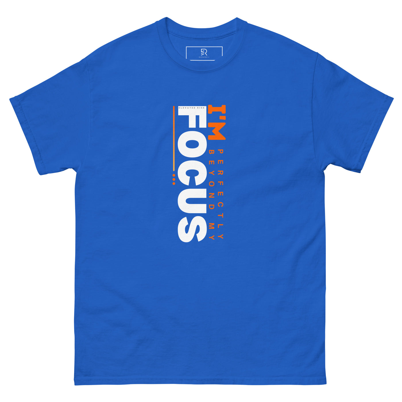 Men’s Classic Royal Blue Tee - I'm Focus