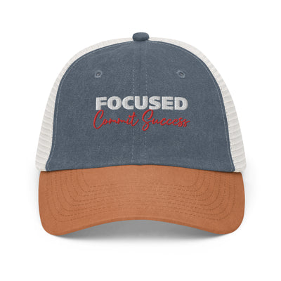 Pigment-Dyed Texas Cap - Focused Commit Success