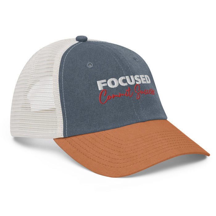 Pigment-Dyed Texas Cap - Focused Commit Success