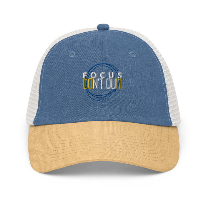 Pigment-Dyed Mustard Cap - Focus Don&