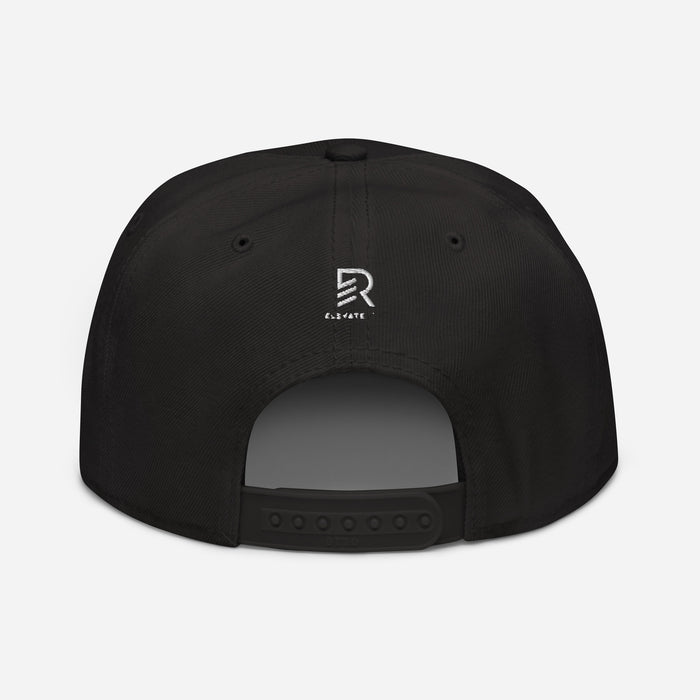 Embroidered Black Snapback - Out of Focus