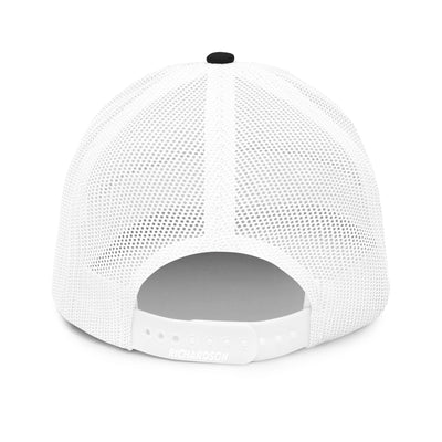 Snapback Black/White Trucker Cap - Unlimited Focus