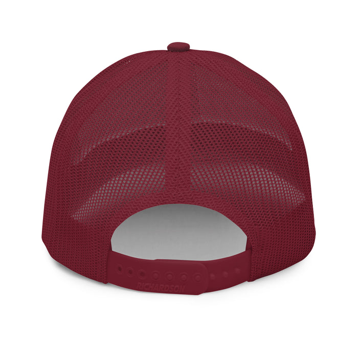 Snapback Cardinal Trucker Cap - Focus On The Good Things