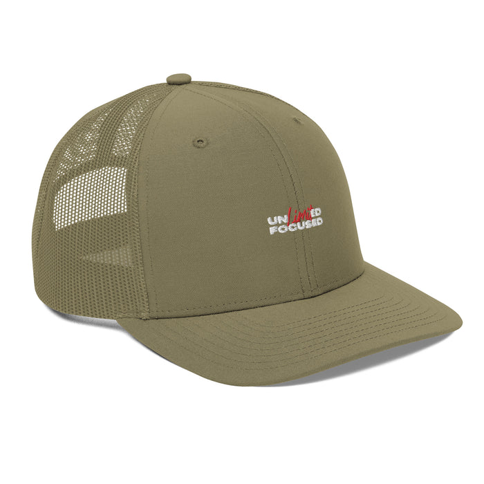 Snapback Loden Trucker Cap - Unlimited Focus