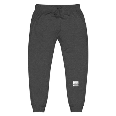 Women's Dark Gray Fleece Sweatpants - Feed Your Focus