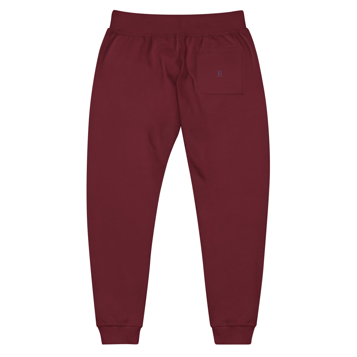 Men's Maroon Fleece Sweatpants - Feed Your Focus