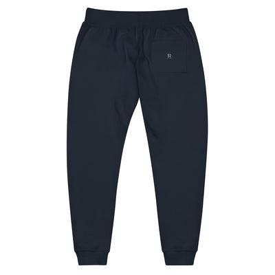Men's Navy Blazer Fleece Sweatpants - Focus On Your Goals