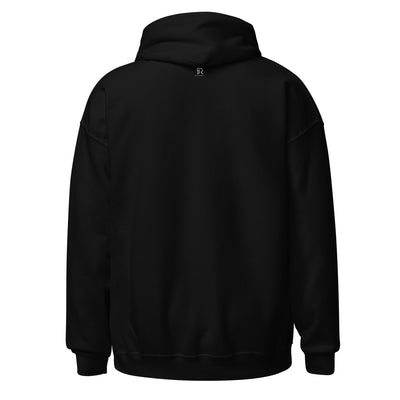 Men's Heavy Blend Embroidered Black Hoodie - Focus is Possible