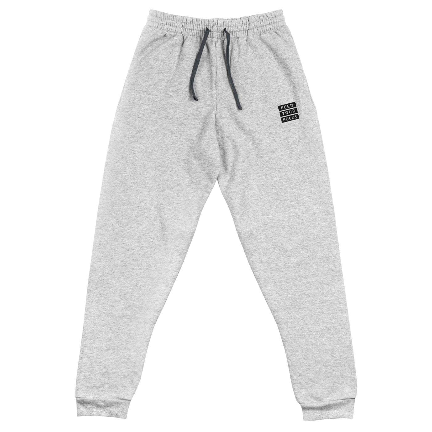 Men's Athletic Heather Embroidered Joggers - Feed Your Focus