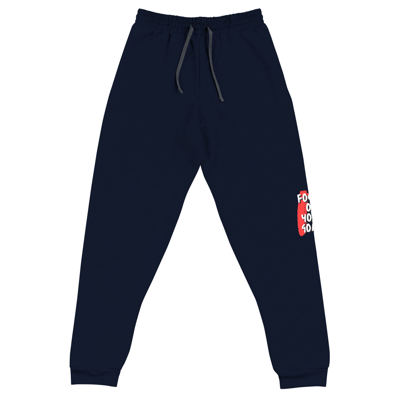 Men's J. Navy Joggers - Focus On Your Goals