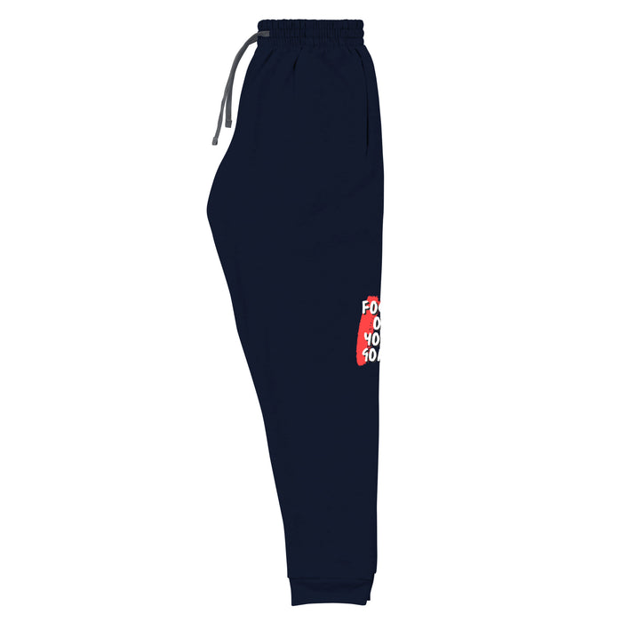 Men's J. Navy Joggers - Focus On Your Goals