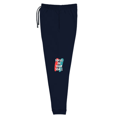 Men's J. Navy Joggers - Focus On Your Goals