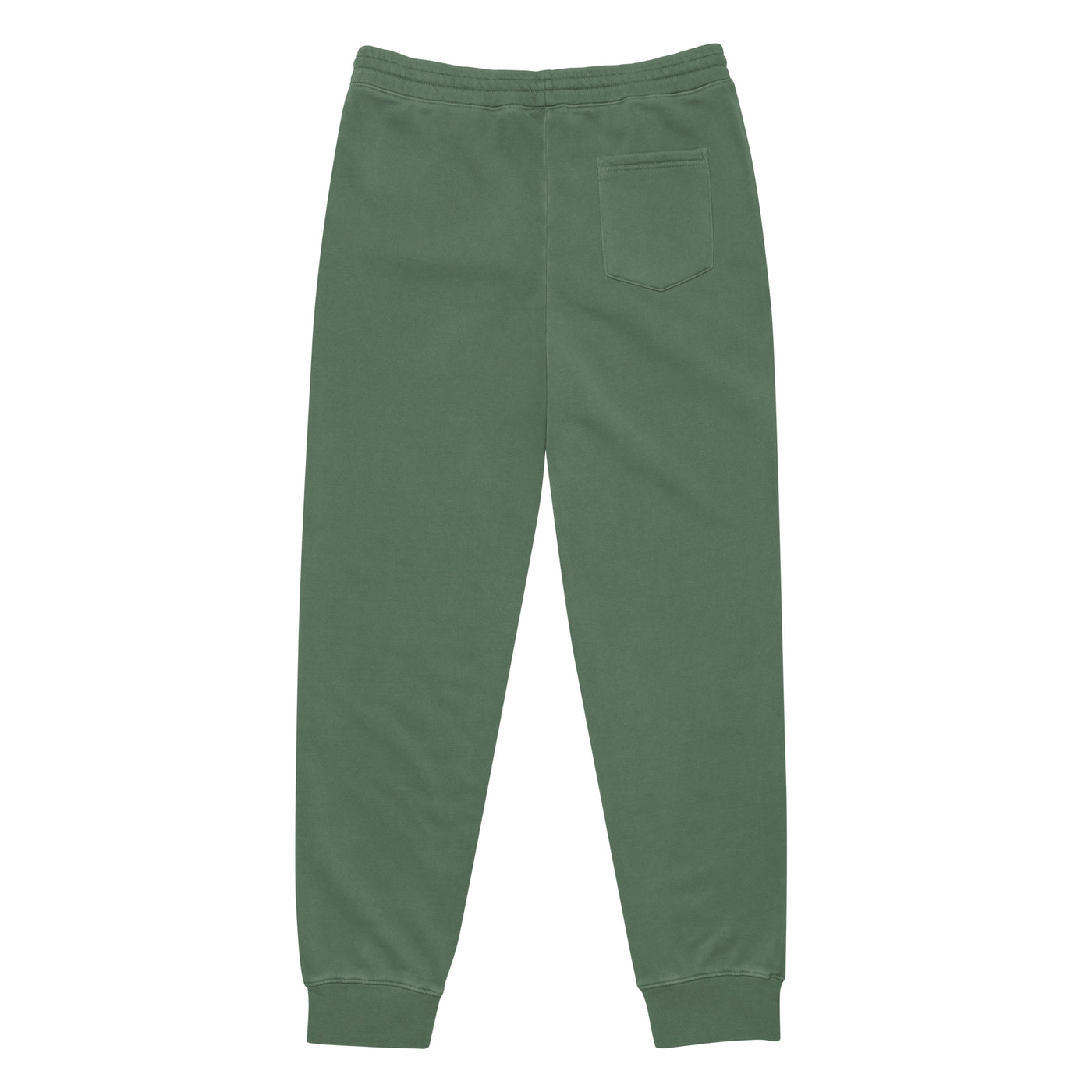 Men's Pigment-Dyed Alpine Green Sweatpants - Focus On What Is Right