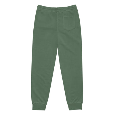Women's Pigment-Dyed Alpine Green Sweatpants - Focus On What Is Right
