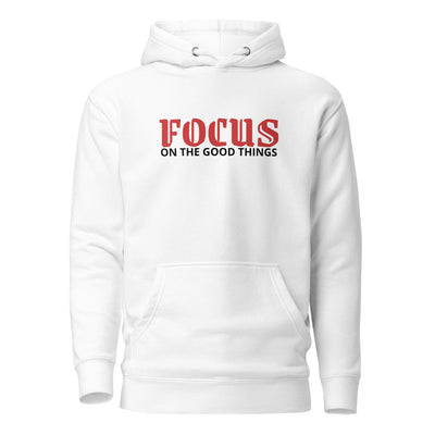Men’s Whitie Hoodie - Focus on the Good Things