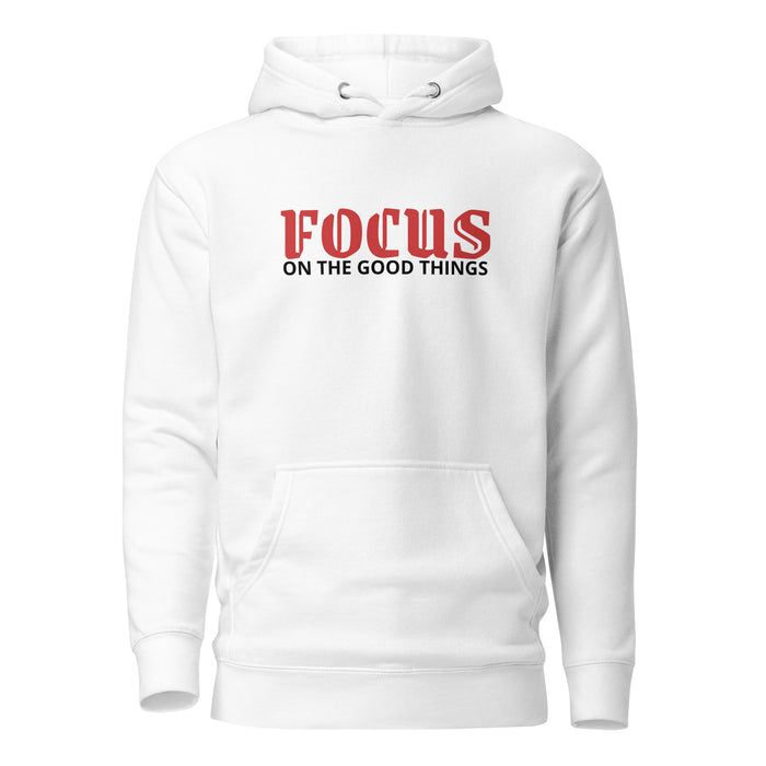 Men’s Whitie Hoodie - Focus on the Good Things