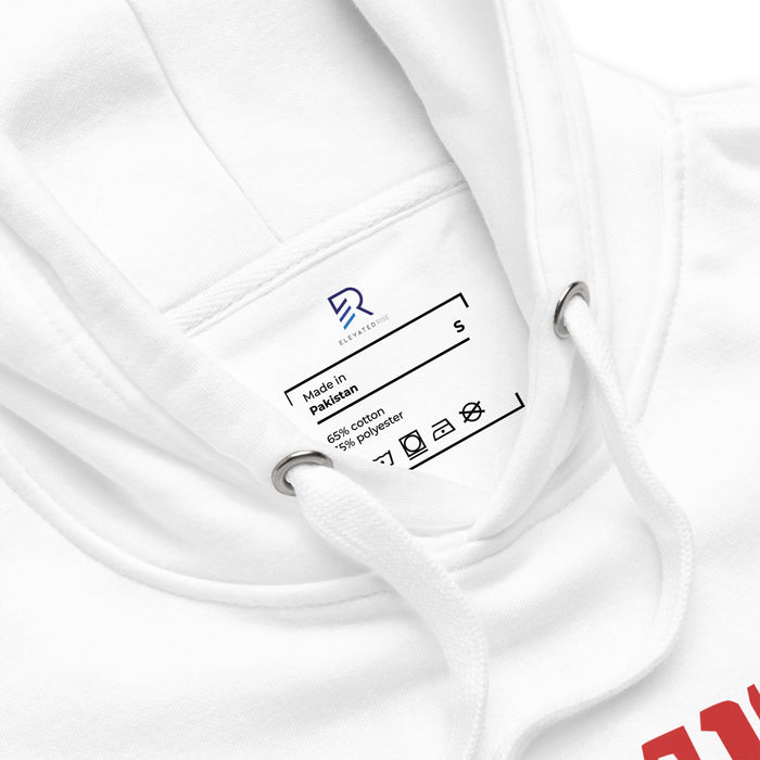 Men’s White Hoodie - Focus on the Good Things