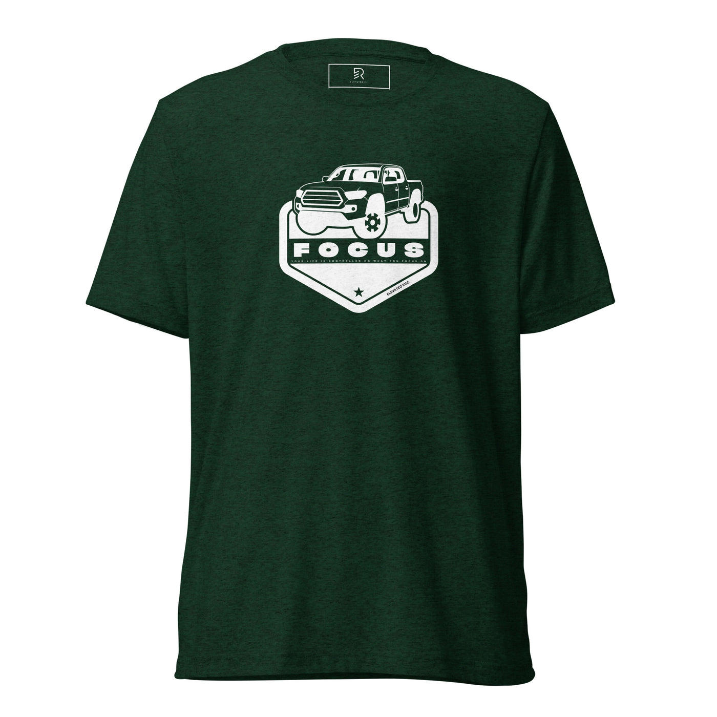 Men's Emerald Tri-Blend T-Shirt - Focus On