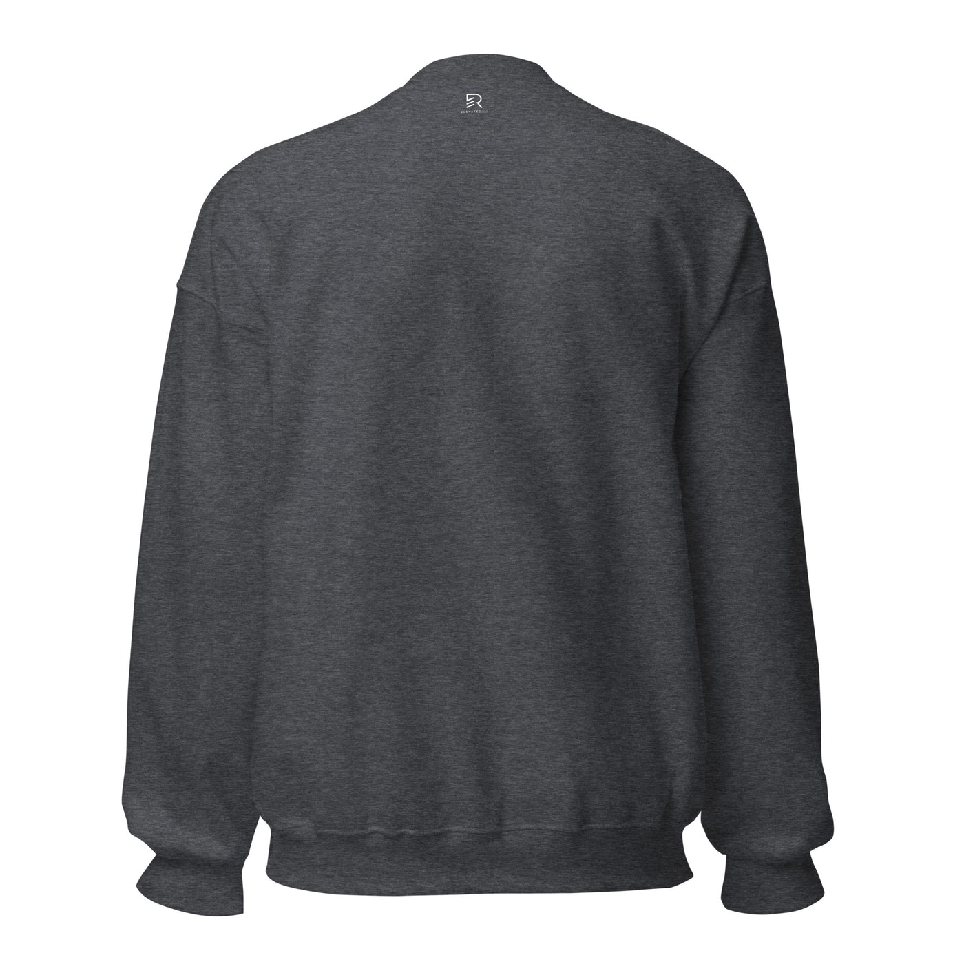Women's Crew Neck Dark Gray Sweatshirt - Be Focused Proverbs 4:25