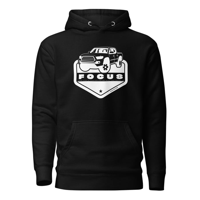 Women’s Black Hoodie - Focus Your Life