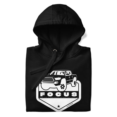 Women’s Black Hoodie - Focus Your Life