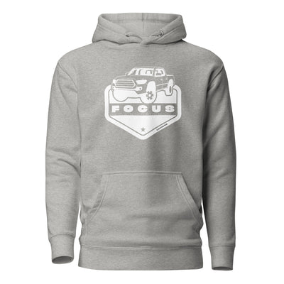 Women’s Light Gray Hoodie - Focus Your Life