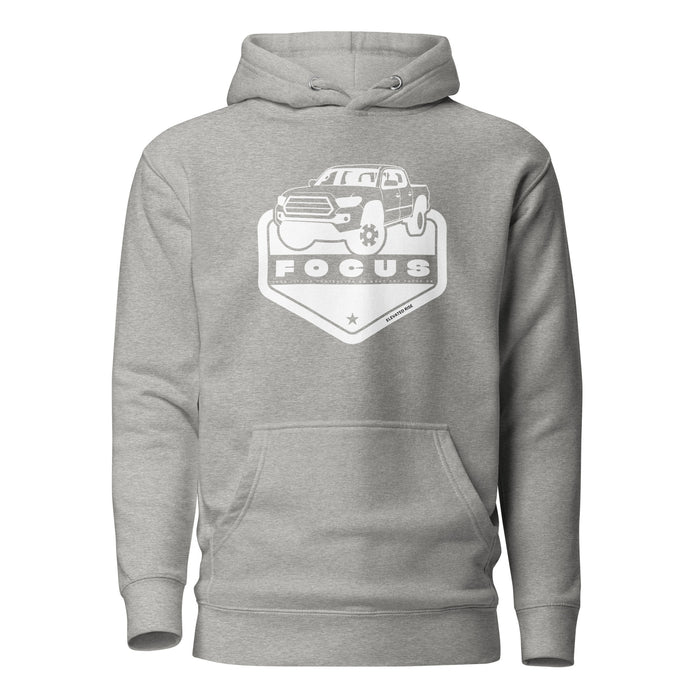 Women’s Light Gray Hoodie - Focus Your Life