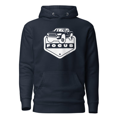 Women’s Navy Hoodie - Focus Your Life