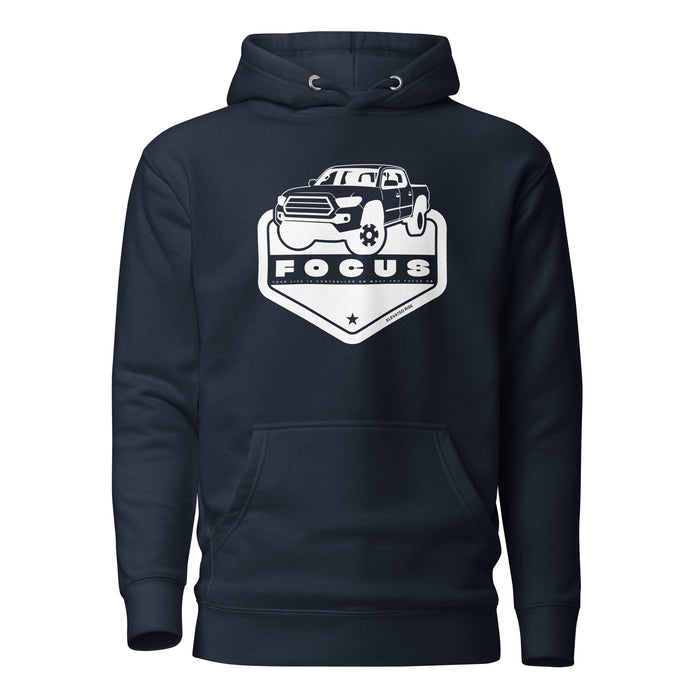 Women’s Navy Hoodie - Focus Your Life