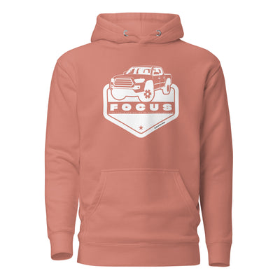 Women’s Pink Hoodie - Focus Your Life