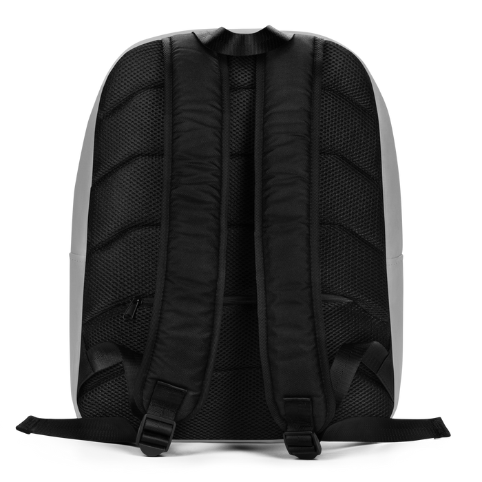 Minimalist Silver Backpack - Stay Focus Get It Done