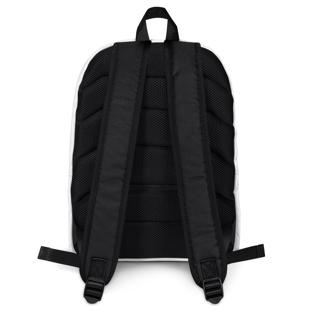 White Backpack - Focus Don't Quit