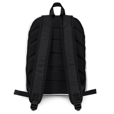 White Backpack - Focus Don't Quit